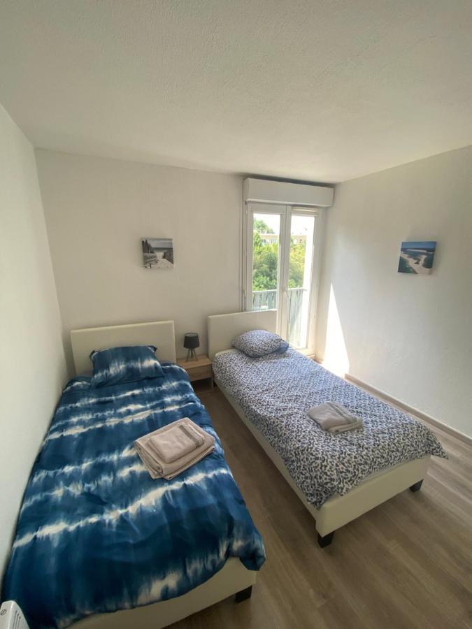 Appartement 3P, 72M2, Centre Ville, Parking Prive Tout Confort Biscarrosse Bagian luar foto